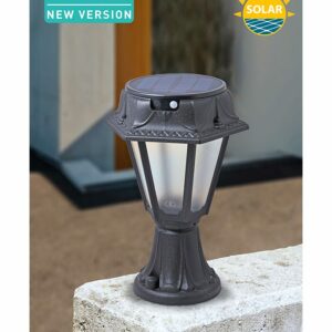 Lampe Solaire Classique avec Détecteur de Mouvement