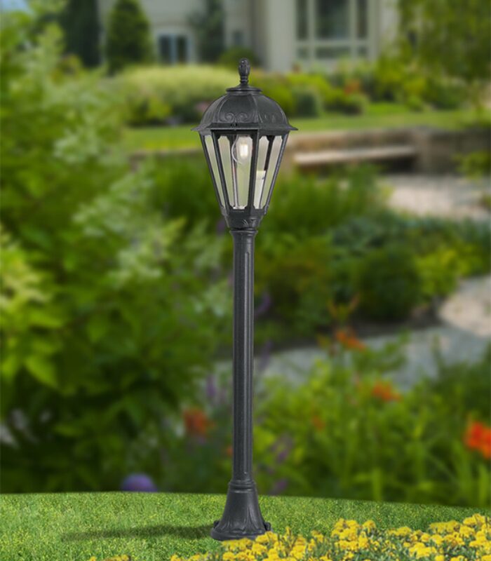 Poteau Classique Noir 1.10M 8.5W CCT