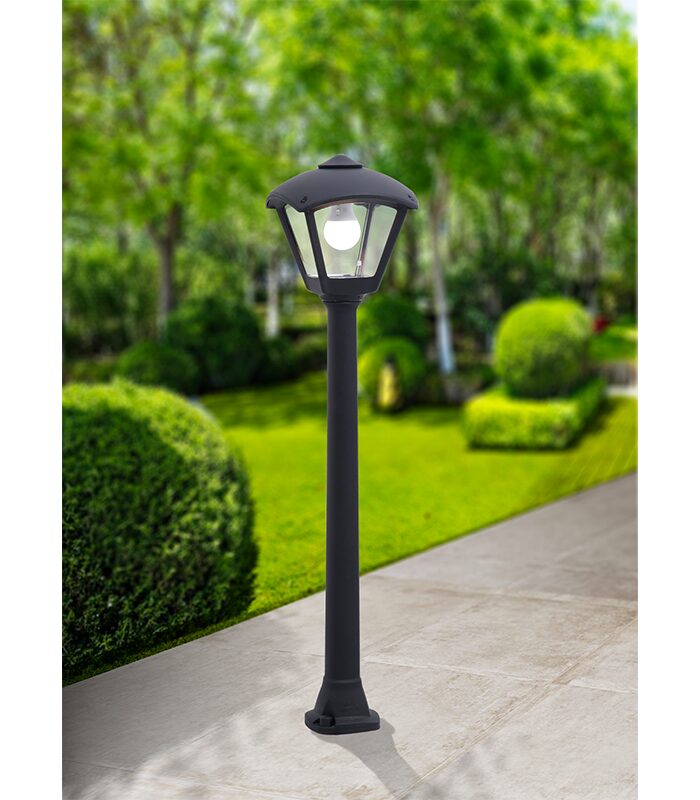 Poteau Eclairage moderne E27 GIAFFA DARIO 0.975M