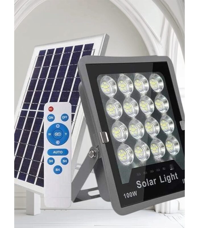 Projecteur LED solaire étanche IP67