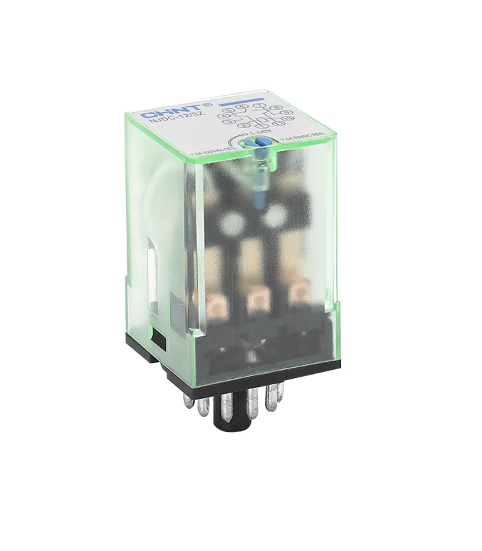 Relais électromagnétique 8 Broche NJDC-12/2z AC24V – Image 2
