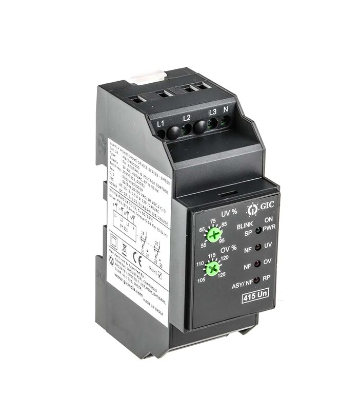 Relais de contrôle de réseaux triphasés MAC04D0100 GIC – Image 3