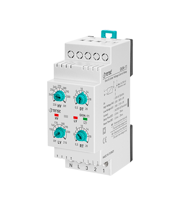 Relais de protection et contrôle tension monophasé