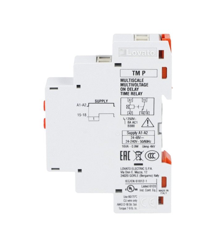 Relais temporisé multi-tension 24…48VDC, 24…240VAC – Image 3