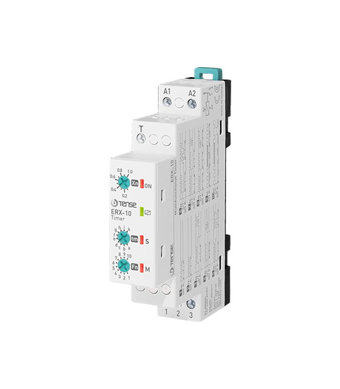 Relais temporise multifonction 12v-240VAC/DC