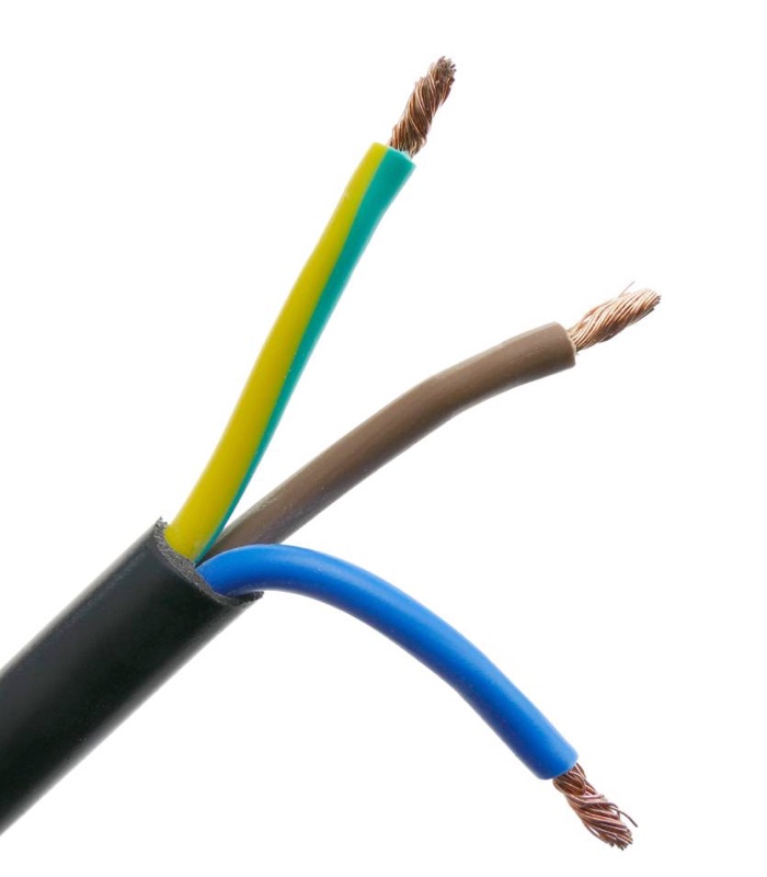 Câble électrique souple H05VVF