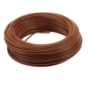 Fil électrique rigide marron 1*2.5mm² CRM