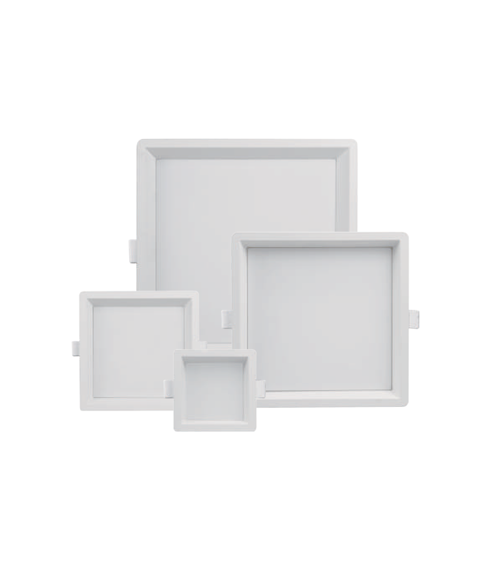 SPOT LED Carre anti-reflets 9-36W
