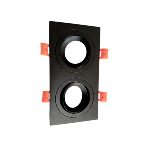 SPOT ORIENT CARRE BLANC 2*MR16 MEDLUX