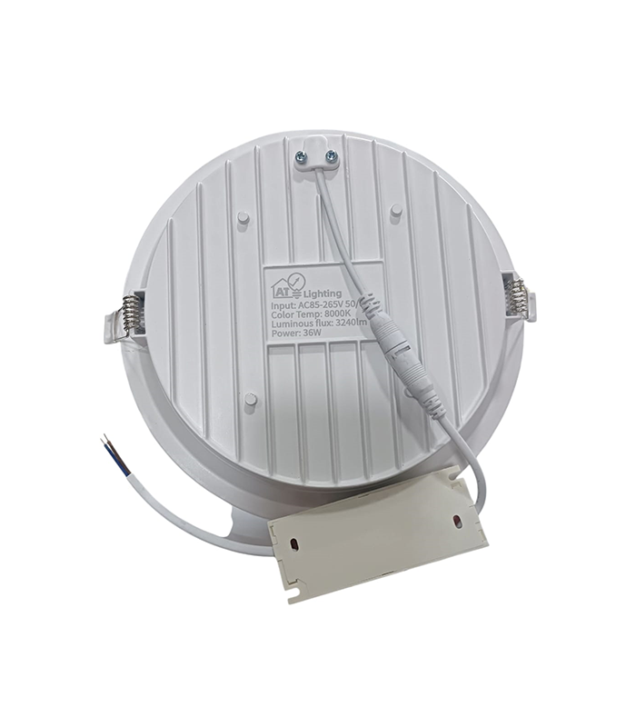 SPOT ROND ALIMINUIM EN RETRAIT 9-36W – Image 3