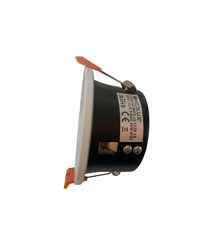 Spot Etanche Rond MR16 Noir -Blanc – Image 3