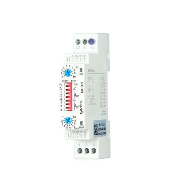 TEMPORISATEUR MULTIFONCTION 12-240VAC/DC MCB-9