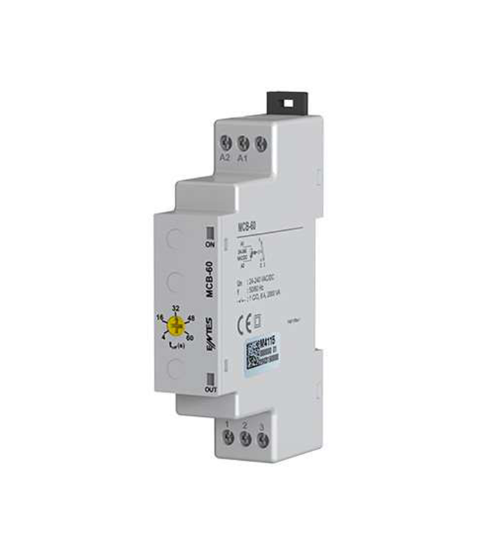 Temporisateur 0.4-60s MCB-60 12-240VAC/DC